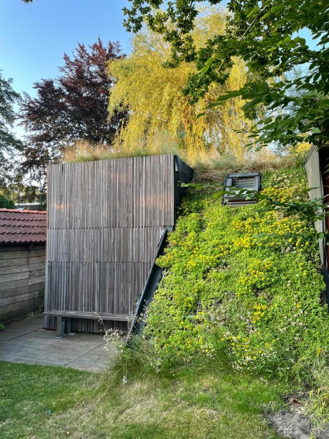 Tiny-House Van Zeecontainers Bij Het Bos Oranjewoud Exterior foto